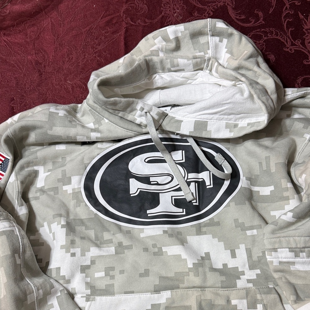 Nike Salute to Service 49ers Camouflage Hoodie